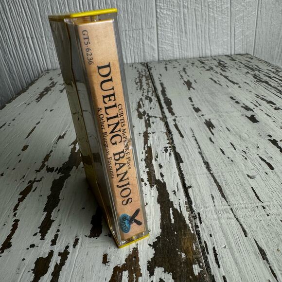 Curtis McPeake Plays Dueling Banjos 1973 Gusto Records Cassette Tape Vintage - Picture 3 of 6